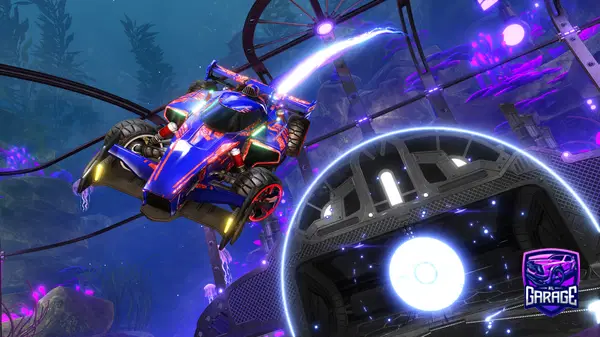 A Rocket League car design from Givemespace511