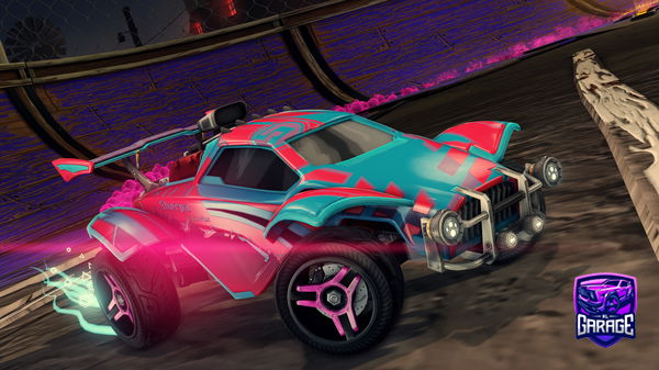 A Rocket League car design from therealenvyyrl