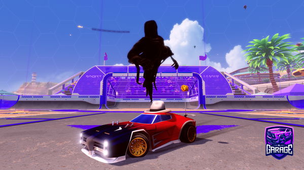 A Rocket League car design from Ludoxx2