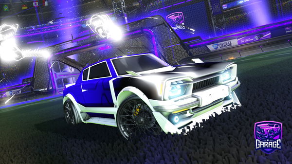 A Rocket League car design from Nuke460