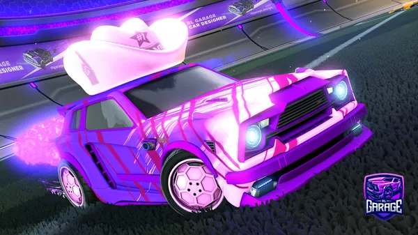 A Rocket League car design from Mxkby