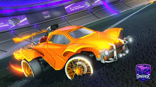 A Rocket League car design from Jordannash555