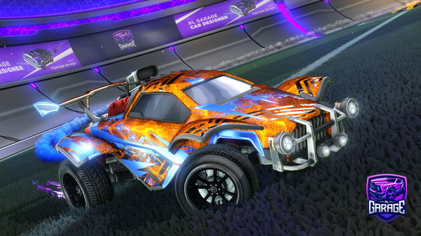 A Rocket League car design from Bilbo_Solteiro