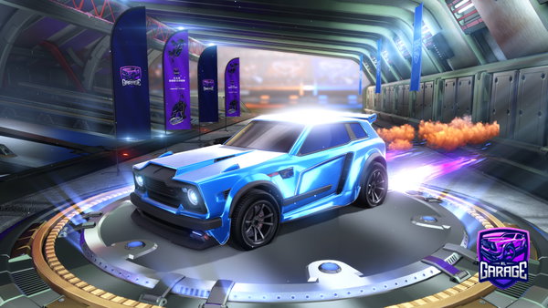 A Rocket League car design from Nyantsu356