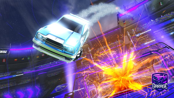 A Rocket League car design from rbal123