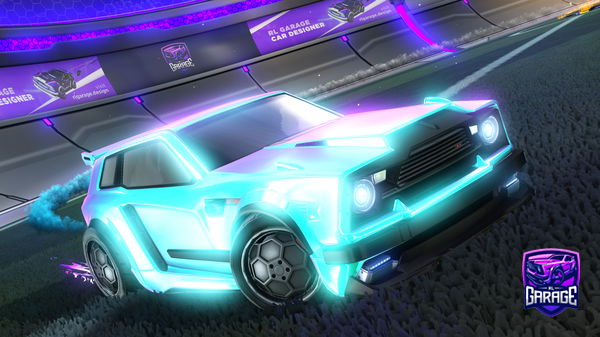 A Rocket League car design from squishynuggets