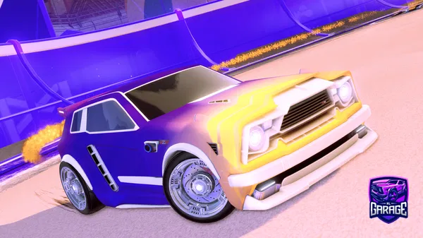 A Rocket League car design from MystifyOS