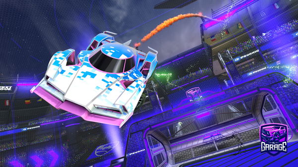 A Rocket League car design from Cat_savetheworld