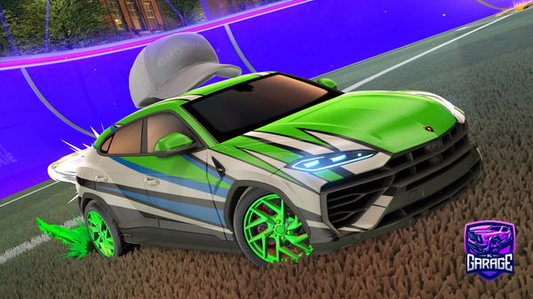 A Rocket League car design from irosario78