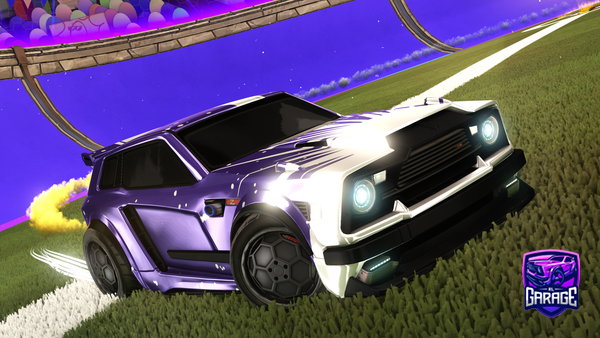 A Rocket League car design from Santos_rl____