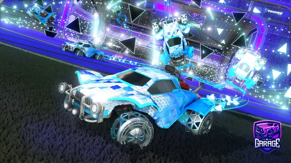A Rocket League car design from IBeatMyWoman