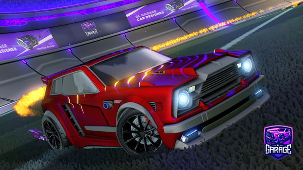 A Rocket League car design from Cautiiixn