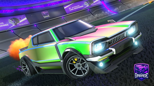 A Rocket League car design from StrayBox1694
