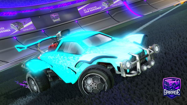A Rocket League car design from Ibinkz