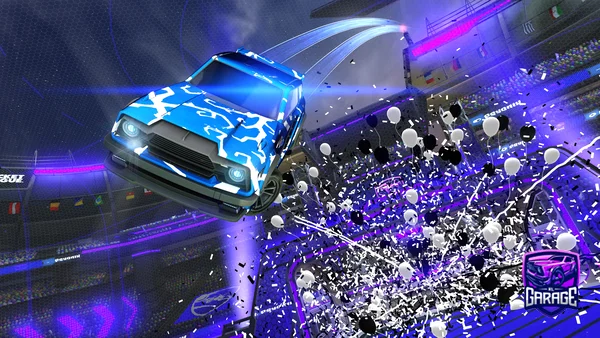 A Rocket League car design from Gobelja