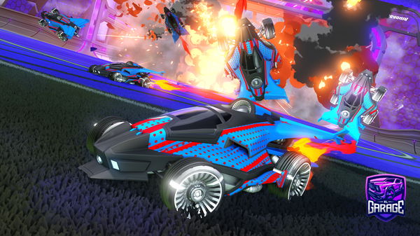 A Rocket League car design from L1lBro