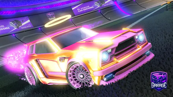 A Rocket League car design from Mc_FLY7996