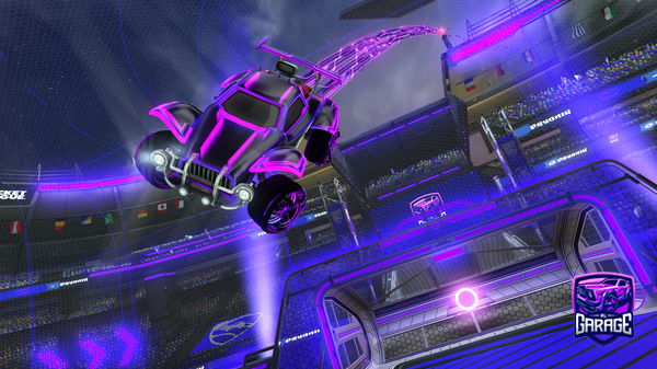 A Rocket League car design from RWJ