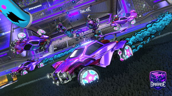 A Rocket League car design from sjsharkie777