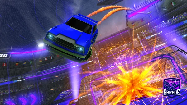 A Rocket League car design from SOS-Max_tolle