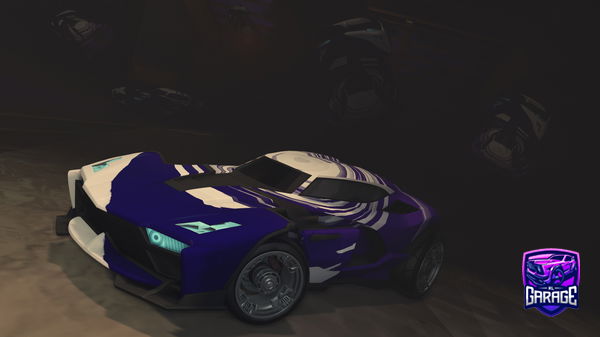 A Rocket League car design from Triniku