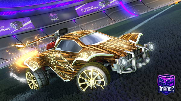 A Rocket League car design from userfata4