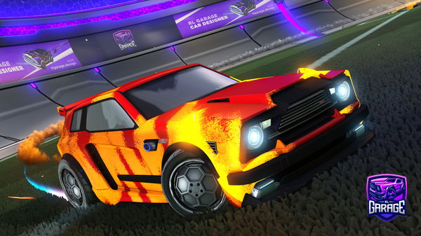 A Rocket League car design from BoredSwift4720