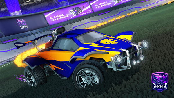 A Rocket League car design from alpha_dn2020TTV