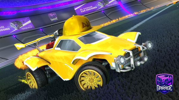 A Rocket League car design from real_77-tj