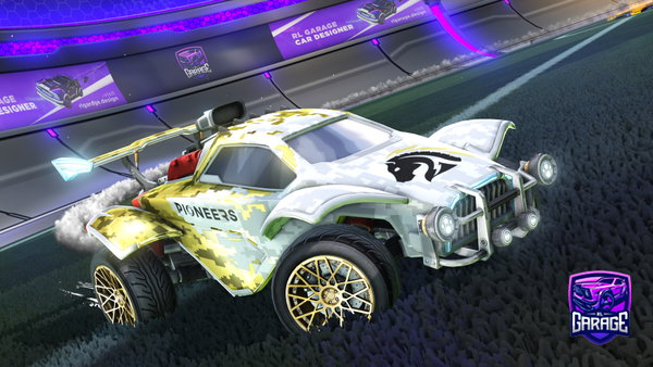 A Rocket League car design from Feace_7