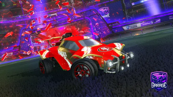 A Rocket League car design from cr4shedd