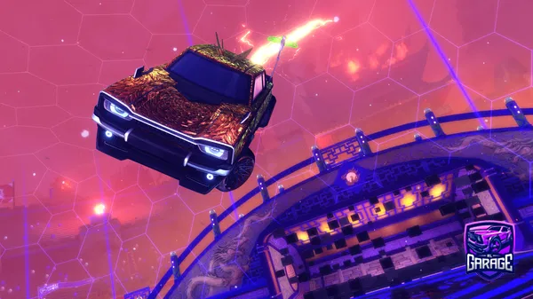 A Rocket League car design from PowderRanger319