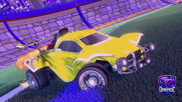 A Rocket League car design from SKYZYMusty