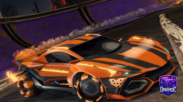 A Rocket League car design from DeathCrafter