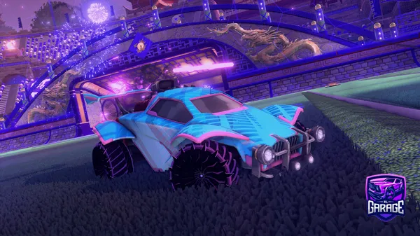 A Rocket League car design from ckraken1