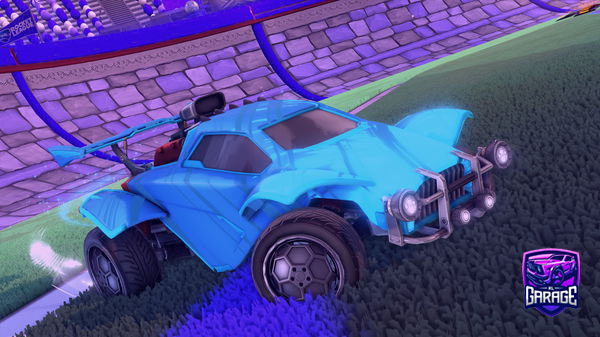 A Rocket League car design from Spew