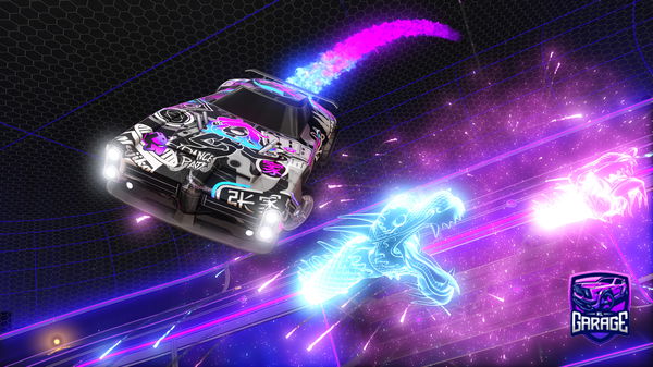 A Rocket League car design from JlepecT