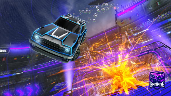 A Rocket League car design from nxxnja_