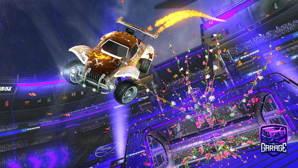 A Rocket League car design from obanaionbankai