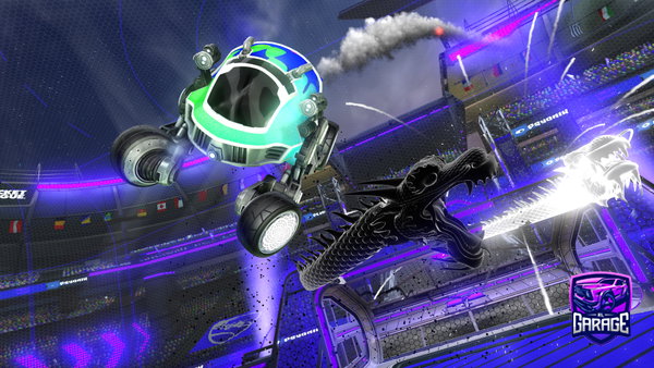 A Rocket League car design from Electricbull1