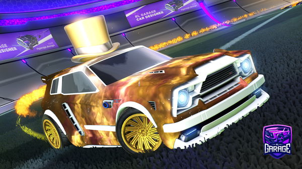 A Rocket League car design from Stennu_exe