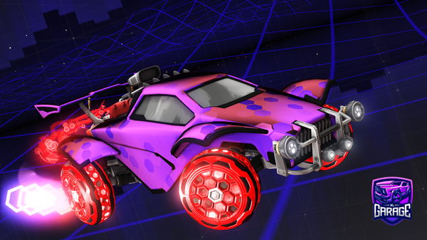 A Rocket League car design from MrGilly21