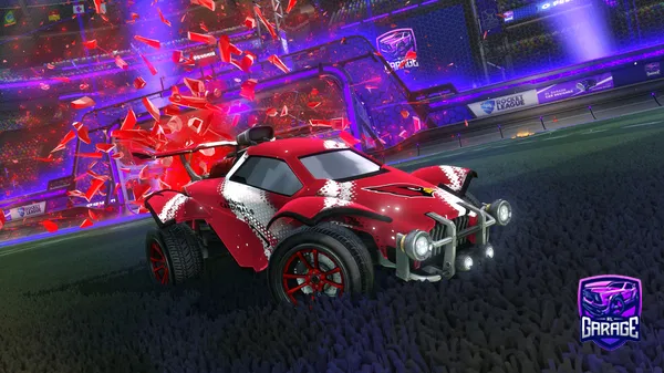 A Rocket League car design from cr4shedd