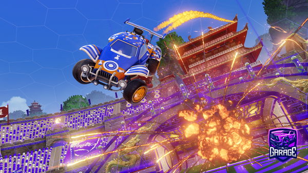 A Rocket League car design from KlutzyRL