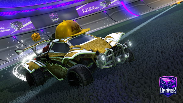 A Rocket League car design from Howe