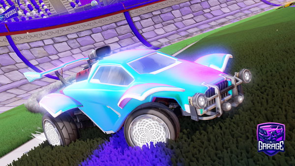 A Rocket League car design from elchippo0
