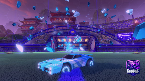 A Rocket League car design from Goldengalaxy09