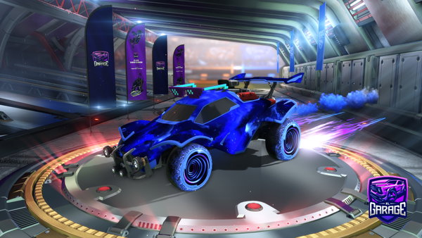 A Rocket League car design from ZebraZXY