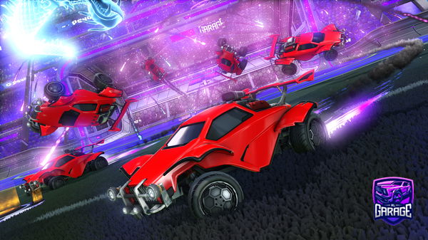 A Rocket League car design from Frostyyrll