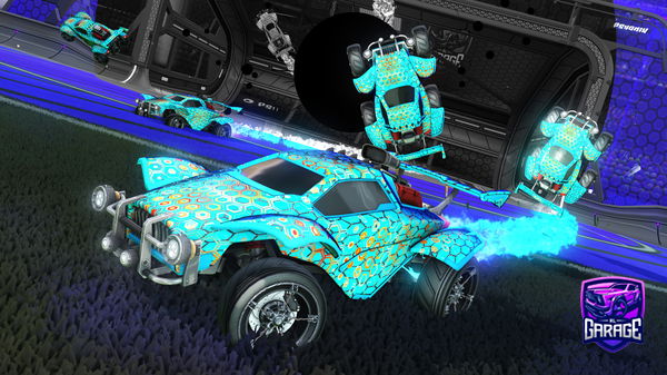 A Rocket League car design from lennox35